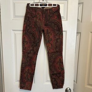 Lucky Brand Paisley Jeans